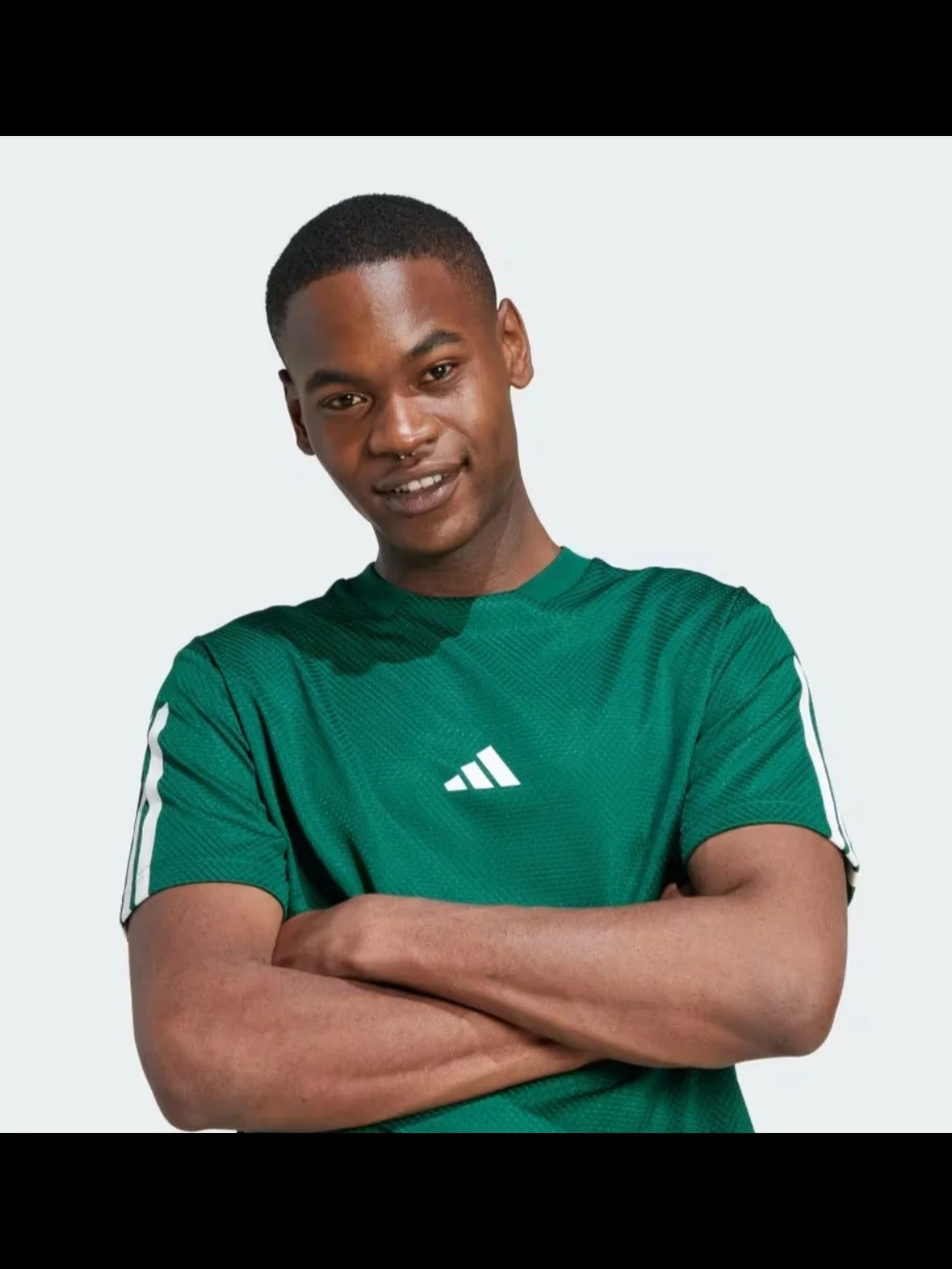 NEW Adidas House of Tiro Green Colorblock Training Jersey Tee Men's size 2XL